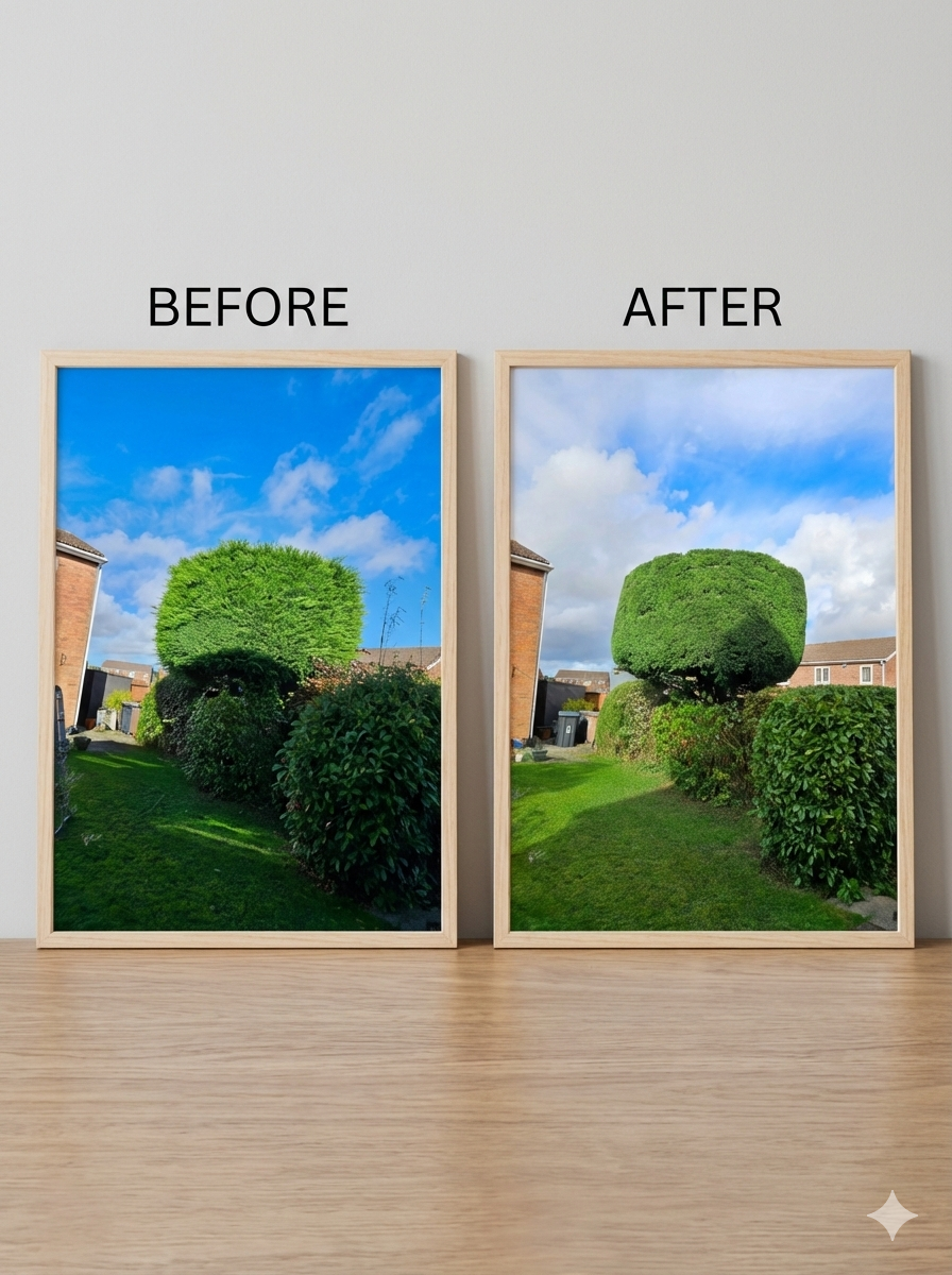 Hedge trimming